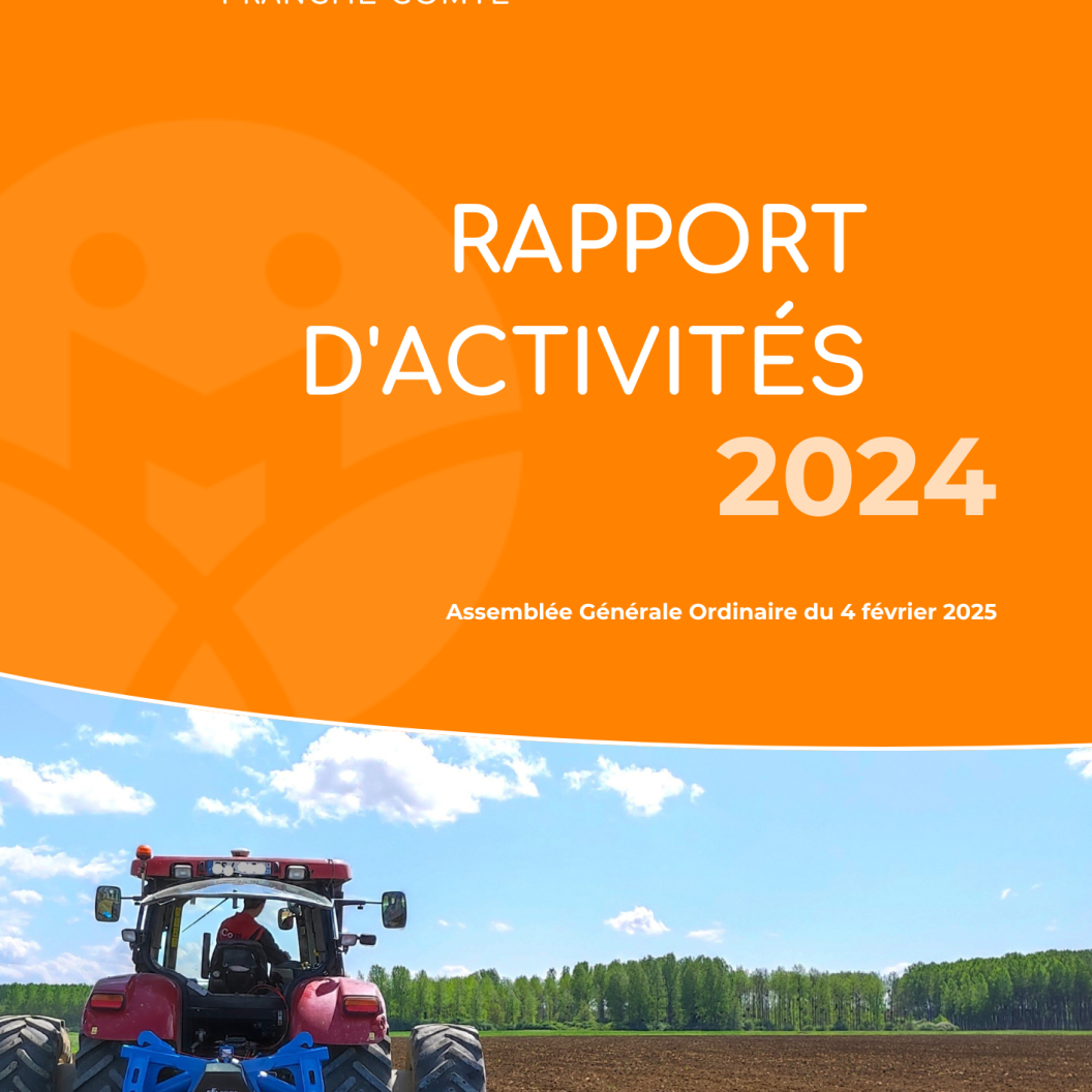 Page de garde rapport d'activité 204